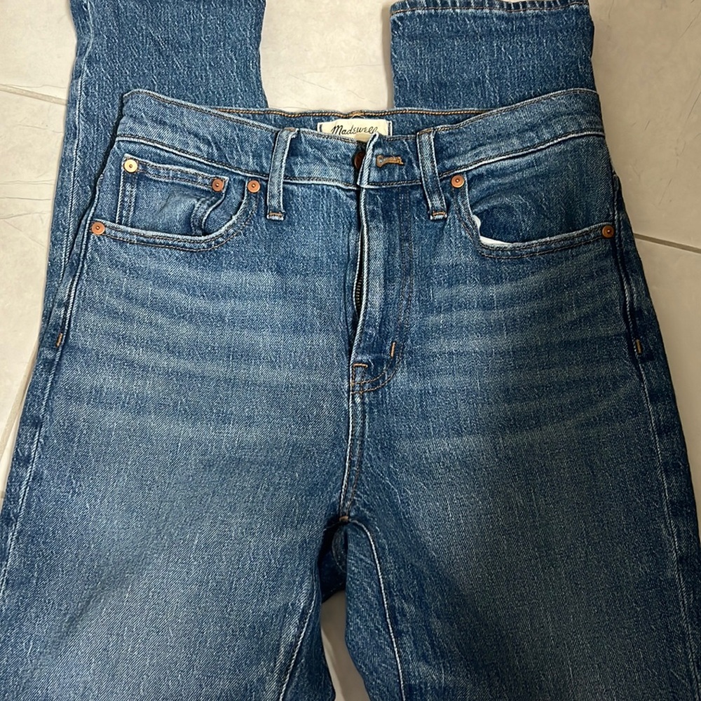 Madewell the high rise slim boy jean size 26